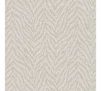 Grandeco Attitude Distressed Zebra Print Effect Blown Vinyl Wallpaper, Grey