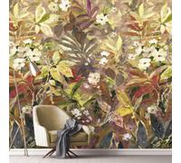 Grandeco Bejart Oil Painting Floral 4 Lane Repeatable Wallpaper Mural