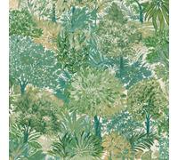 Grandeco Blossom Tree Green Wallpaper Vibrant Botanical Paste The Wall Vinyl