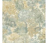 Grandeco Blossom Tree Textured Wallpaper, Sage, Green