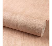 Grandeco Boutique Aspen Bark Texture Luxury Weight Embossed Wallpaper, Pink