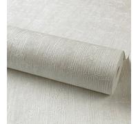Grandeco Boutique Mica Onyx Bark Textured Luxury Weight Embossed Wallpaper, Light Grey