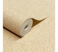 Grandeco Boutique Monroy Semi Plain Effect Luxury Weight Embossed Wallpaper, Beige