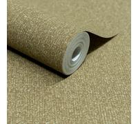 Grandeco Boutique Monroy Semi Plain Effect Luxury Weight Embossed Wallpaper, Olive Green