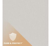 Grandeco Boutique Nursery Pure & Protect Cirrus Woven Linen Textured Antibacterial Wallpaper, Mid Grey
