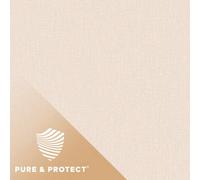 Grandeco Boutique Pure & Protect Cirrus Woven Linen Textured Antibacterial Wallpaper, Pale Pink