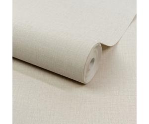 Grandeco Boutique Trente Linen Effect Luxury Weight Embossed Wallpaper, Marl Grey
