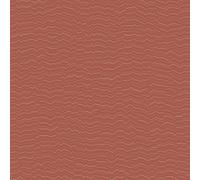 Grandeco Boutique Yoro Sand Dune Wave Luxury Weight Embossed Metallic, Rust