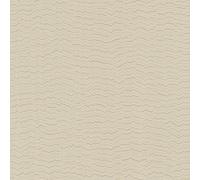 Grandeco Boutique Yoro Sand Dune Wave Luxury Weight Embossed Metallic Wallpaper, Taupe Gold