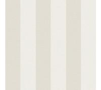 Grandeco Classic Wide Textured Stripe Wallpaper, Neutral Beige