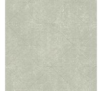 Grandeco Danillo Soft Geometric Pattern Metallic Blown Vinyl Wallpaper, Green