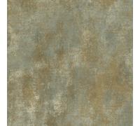 Grandeco Distressed Metallic Plaster Effect Sage Plain Wallpaper