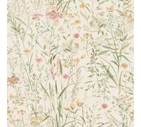 Grandeco Life Free Flower Neutral Wallpaper A74501