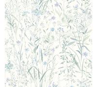 Free Flower Wallpaper - Mint and Lilac