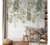 Grandeco Gduk Cascading Sprigs And Blossoms 3 Lane Repeatable Wallpaper Mural,1.59 X 2.8M, Green