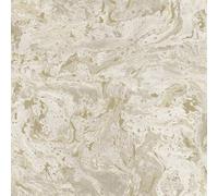 Grandeco Gold Plaster Effect Marble Embossed Wallpaper