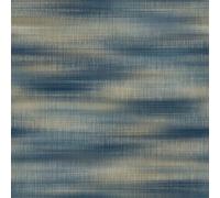 Grandeco Horizon Textile Textured Wallpaper, Blue