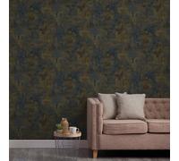 Grandeco Life Galvanised Wallpaper 186402 Navy