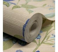 Grandeco Life Katsu Trail Blue Wallpaper A69903