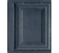 Grandeco Life Wood Panels Navy Wallpaper A49201 - Distressed Wooden Panelling