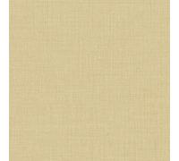 Grandeco Linen Nursery Textured Plain Wallpaper, Ochre