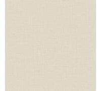 Linen Textured Plain Wallpaper Grandeco Beige 1 Pack