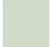 Grandeco Linen Textured Plain Wallpaper 10m x 53cm Sage Green, Green