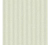 Grandeco LL-03-12-8 Non-Woven Wallpaper Striped Textile Look Green Cream White