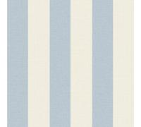 Grandeco Maison Striped Blue Wallpaper Textured Paste The Wall Vinyl