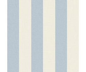 Grandeco Maison Striped Blue Wallpaper Textured Paste The Wall Vinyl
