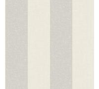 Grandeco Margritte Distressed Textured Wide Stripe Wallpaper, Beige Grey