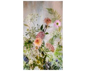 Grandeco Multicolour Flowers Matt Mural