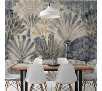 Grandeco Painted Digital Feather 7 Panel Mural 3.71 X 2.8M