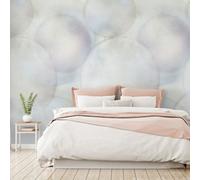 Grandeco Phantasia Bubbles 3 Panel Repeatable Wallpaper Mural, 1.59 X 2.8M, Blue