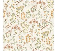 Grandeco Placed Posey Neutral Pink Wallpaper Paste The Wall Vinyl Scrubbable