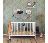 Grandeco Roomblush Nursery Dino Dinosaur 4 Lane Repeatable Wallpaper Mural 200 X 285Cm, Green