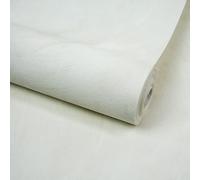 Grandeco Serra Rustic Limewash Chalk Paint Distressed Plaster Effect Textured Wallpaper, Ivory White