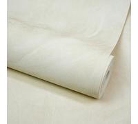 Grandeco Serra Rustic Limewash Chalk Paint Distressed Plaster Effect Textured Wallpaper, Porcelain Cream
