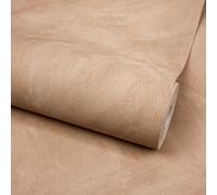 Grandeco Serra Rustic Limewash Chalk Paint Plaster Effect Textured Wallpaper in Coral | Size: 1 Pack Grandeco Coral 1 Pack