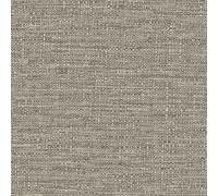 Grandeco Telma Slubbed Fabric Hessian Textured Luxury Wallpaper in Light Brown | Size: 1 Pack Grandeco Light Brown 1 Pack
