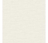 Grandeco Telma Slubbed Fabric Hessian Textured Luxury Wallpaper, White, White