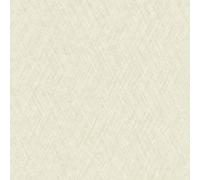 Grandeco Yuno Geometric Fabric Diamond Weave Textured Wallpaper, Ivory