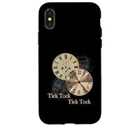 Grandfather Alarm Clock Time Tick Tock Clock T-Shirt Case for iPhone X/XS