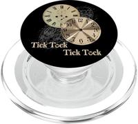 Grandfather Alarm Clock Time Tick Tock Clock T-Shirt PopSockets PopGrip for MagSafe