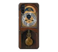 Grandfather Clock Antique Wall Clock Case Cover For Motorola One Action (Moto P40 Power)