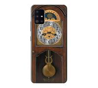 Grandfather Clock Antique Wall Clock Case Cover For Samsung Galaxy A41