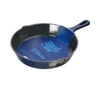 Grandfeu Blue Enamelled Cast Iron Frying Pan 25Cm Versatile And Stylish Cookware For Grills, Ovens, And More