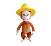 Grandi Giochi - Curious George with Yellow Plush Hat 25 cm - CUU08000