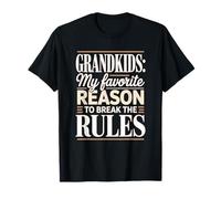 Grandkids My Favorite Reason to Break The Rules T-Shirt