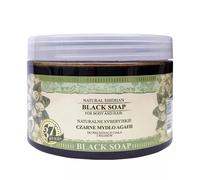 Grandma Babushka Agafia Siberian NATURAL Black Soap Shower Body Hair Care 500ml